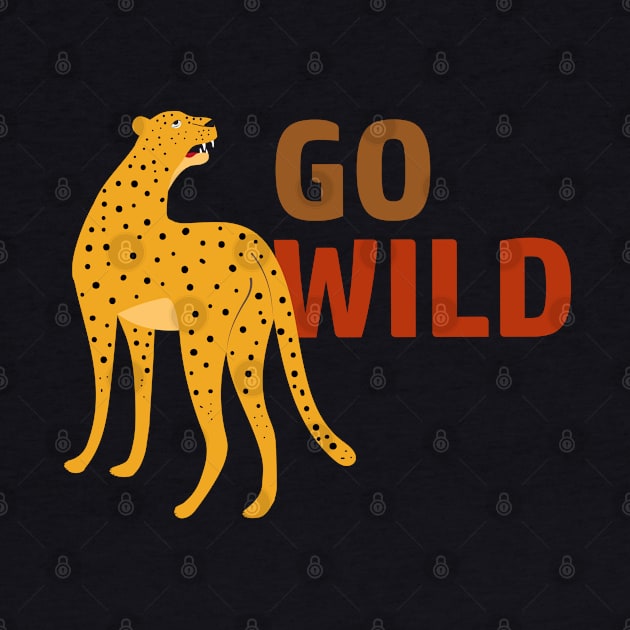 Go wild leopard by grafart